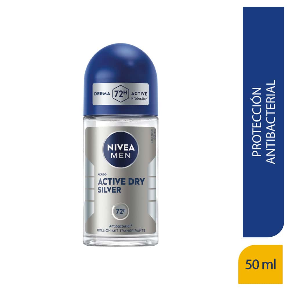 Nivea Men Roll On "Silver Protect" 48H x 50 mL beiersdorf
